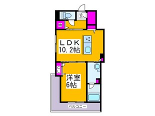 メゾン　パルクスの物件間取画像